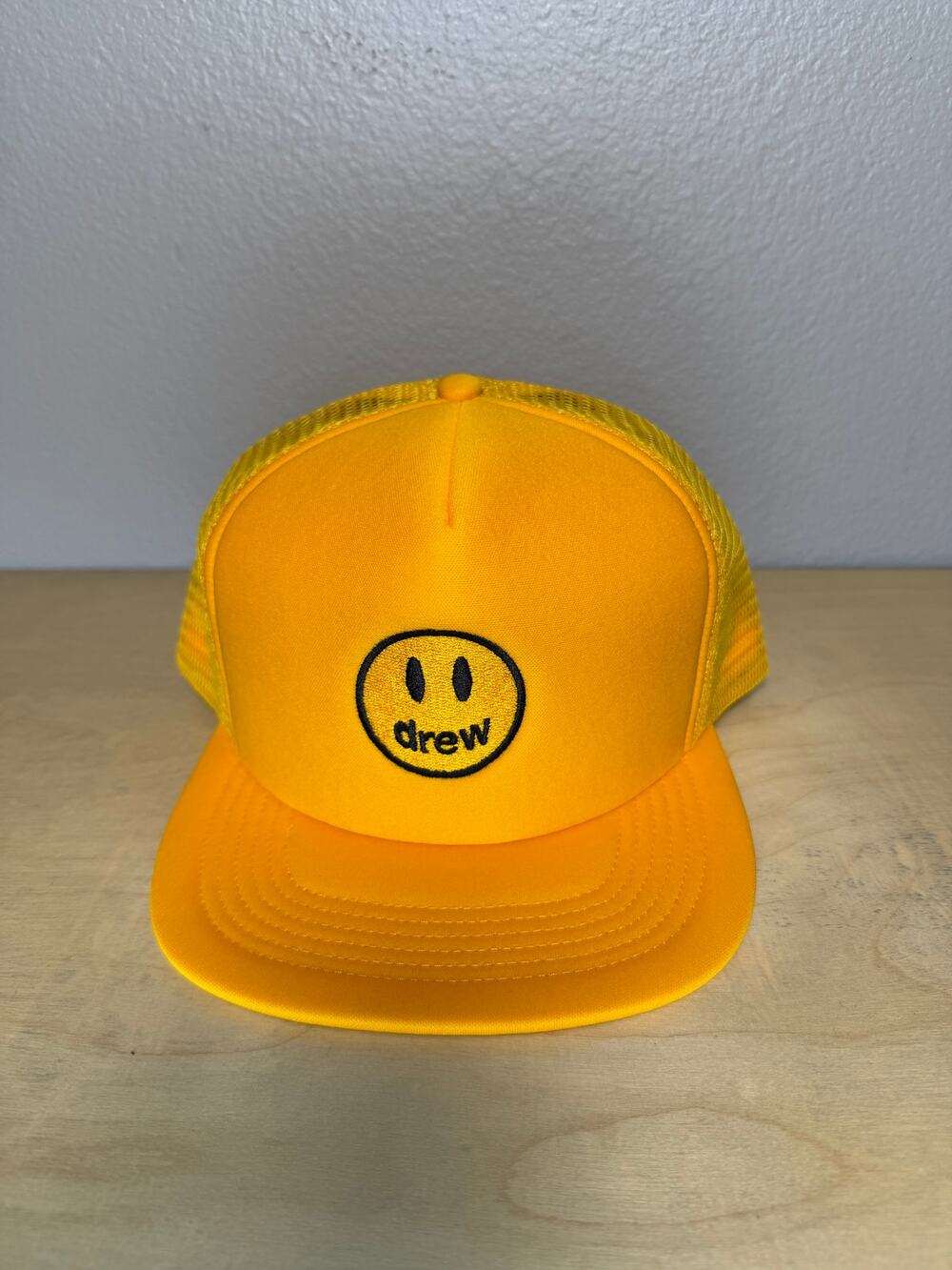 Drew House Mascot Trucker Hat Yellow OS New